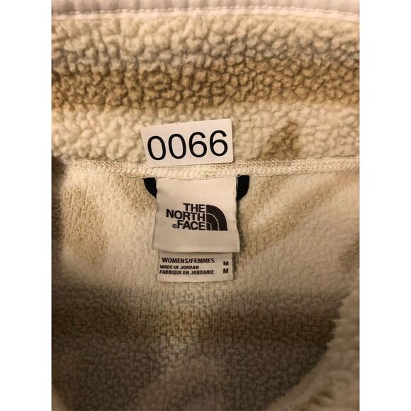 The North Face Women's M Geometric Fleece Pullover Snap Collar - Picture 3 of 3